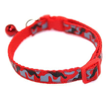 Load image into Gallery viewer, Nylon cat Bell Collar Adjustable Cat And Dog Camouflage Collar Small And Medium Dog Pet Necklace Pet Supplies Multi-color Option

