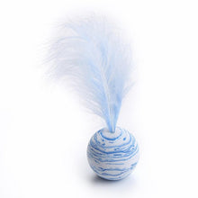Load image into Gallery viewer, Cat Toy Star Ball Plus Feather Material Light Cat Toy Star Ball Plus Feather Light Foam Ball Throwing Toy
