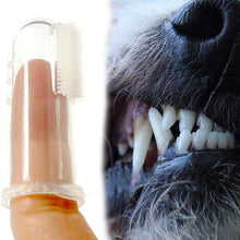 Load image into Gallery viewer, Hot Selling Super Soft Pet Finger Toothbrush Teddy Dog Brush Dog Cat Cleaning Supplies Addition Bad Breath Tartar Teeth Care
